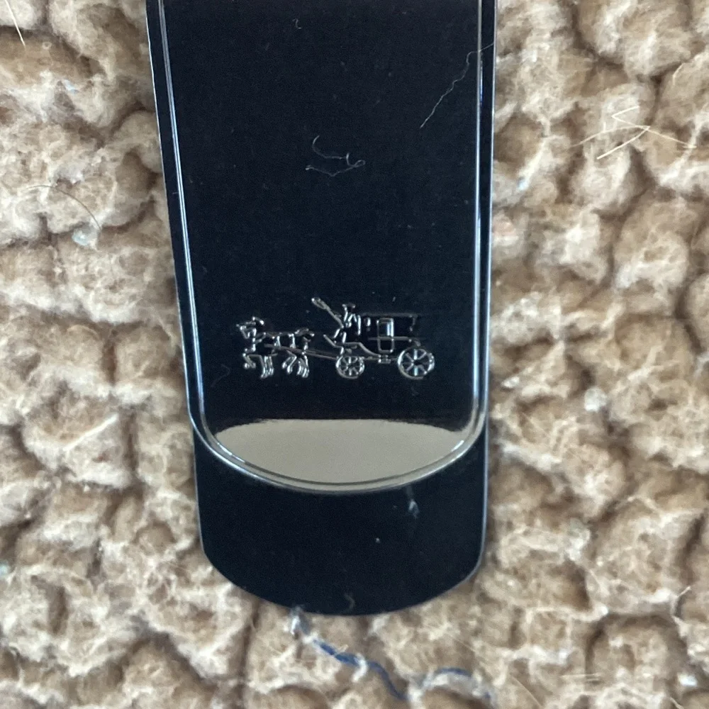 Coach silver money Clip